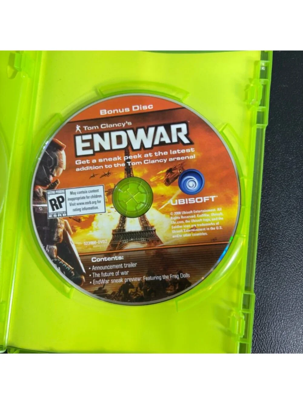 Tom Clancys Rainbow Six: Vegas 2 Xbox 360 Game With Bonus EndWar Disc Complete